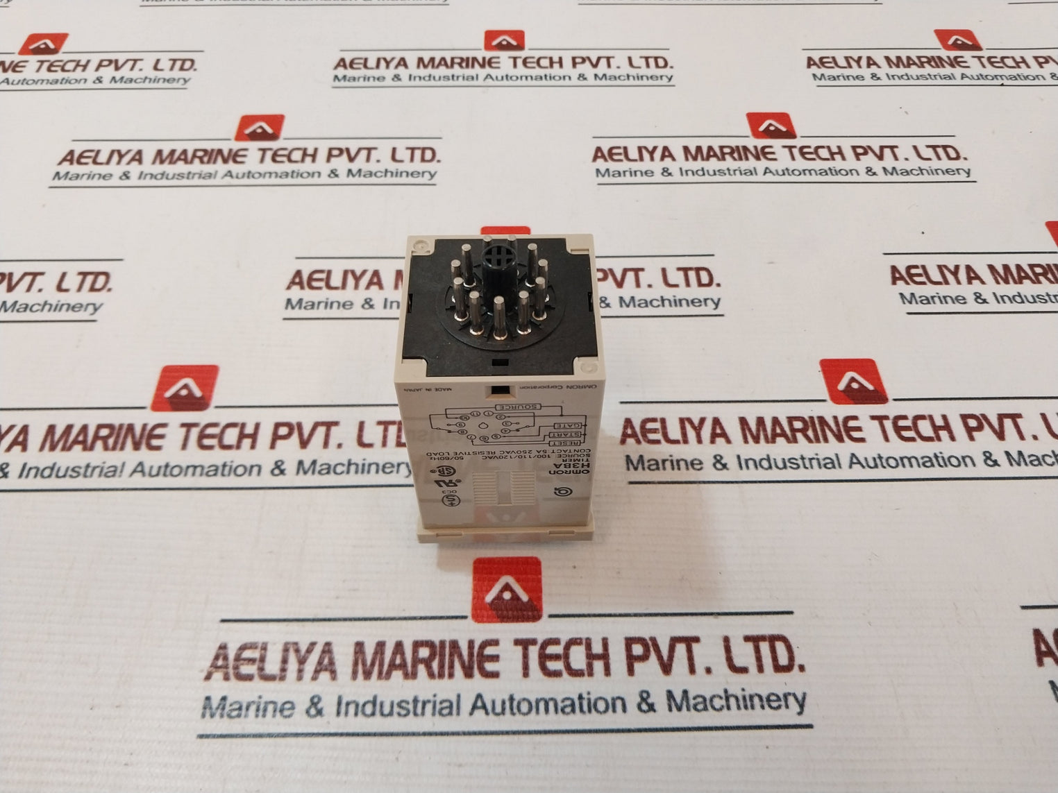 Omron H3Ba Timer 100/110/120Vac 50/60Hz