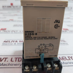Omron H3Bg-8 Timer Relay 0-10 Sec