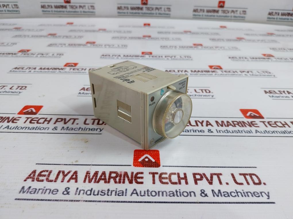 Omron H3Bh-8 Power Off Delay Timer 0.5 To 10 Sec 100/110/120Vac 50/60Hz