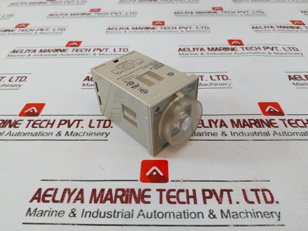 Omron H3BH-8 Timer 0.5 to 10 Sec 24VDC Power Off Delay - Aeliya Marine Tech