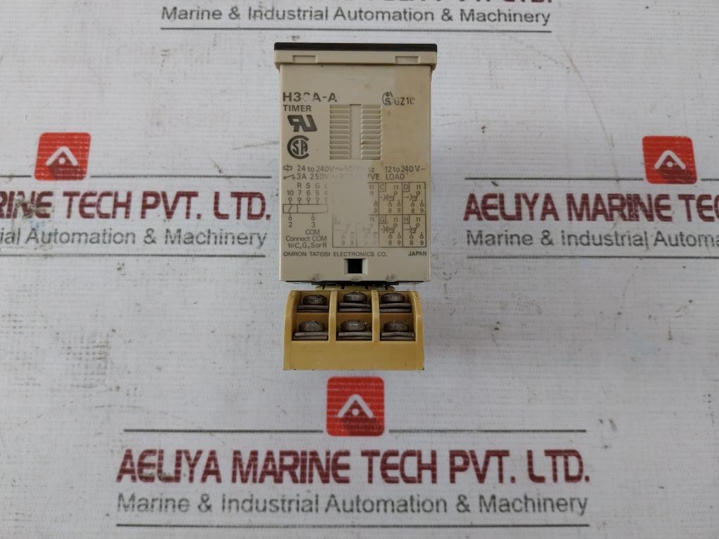 Omron H3Ca-a Timer 24 To 240V 50/60Hz 3A 250V