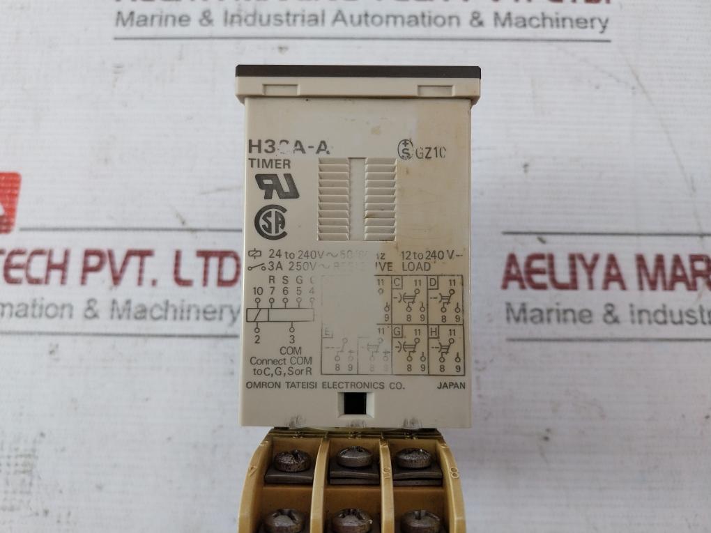 Omron H3Ca-a Timer 24 To 240V 50/60Hz 3A 250V