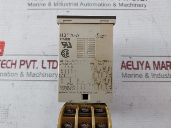Omron H3Ca-a Timer 24 To 240V 50/60Hz 3A 250V