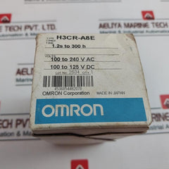 Omron H3Cr-a8E Solid-state Timer 0-30 Sec 100-240Vac 50/60Hz