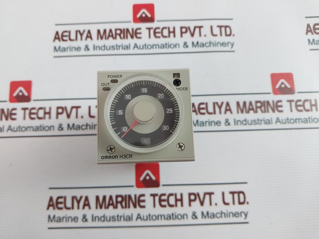 Omron H3Cr-a8E Solid-state Timer 0-30 Sec 100-240Vac 50/60Hz