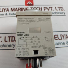 Omron H3Cr-a8E Solid-state Timer 0-30 Sec 100-240Vac 50/60Hz