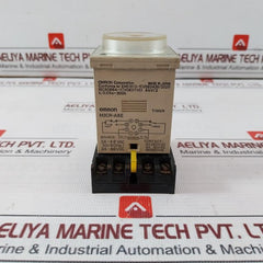 Omron H3Cr-a8E Solid-state Timer W/ Base 0-30 Sec 24–48 Vac 50/60 Hz