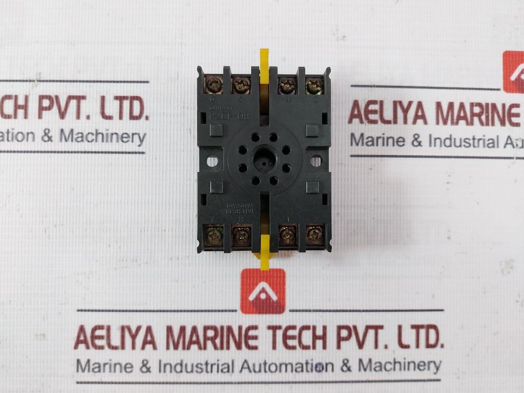 Omron H3Cr-a8E Solid-state Timer W/ Base 0-30 Sec 24–48 Vac 50/60 Hz