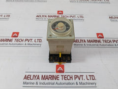 Omron H3Cr-a8E Solid-state Timer W/ Base 0-30 Sec 24–48 Vac 50/60 Hz