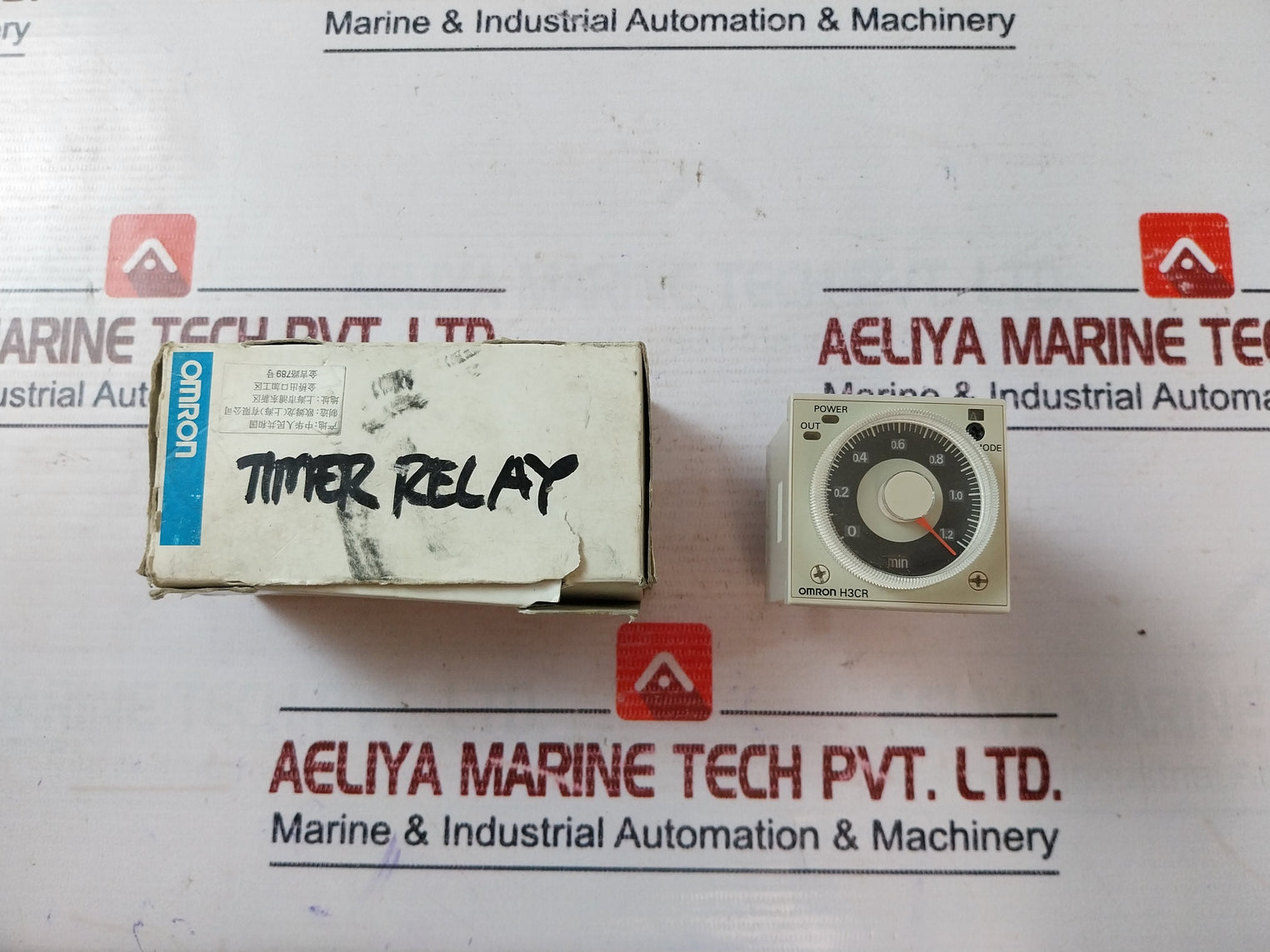 Omron H3Cr-a8E Time Relay 100-240Vac 50/60Hz