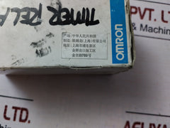 Omron H3Cr-a8E Time Relay 100-240Vac 50/60Hz