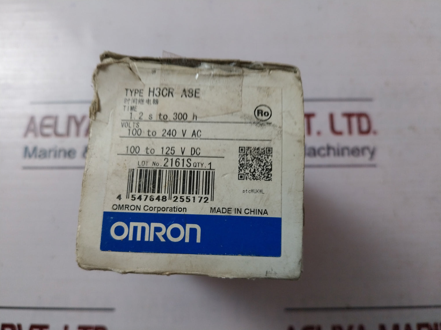 Omron H3Cr-a8E Time Relay 100-240Vac 50/60Hz