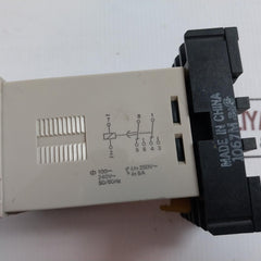 Omron H3Cr-a8El Timer 100 240Vac 50/60Hz 5A 250Vac 250V 5A
