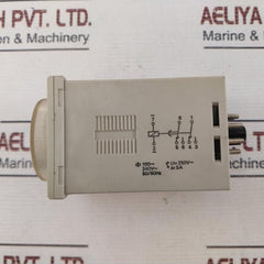 Omron H3cr-a8el Timer 5a 100-240v~ 50/60hz