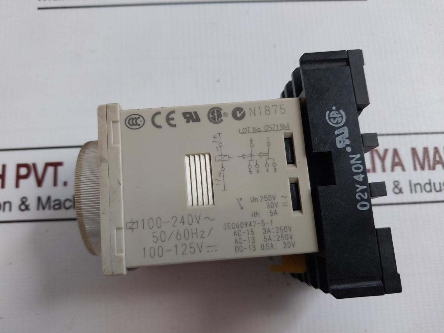 Omron H3Cr-a8 Multifunctional Timer 100-240Vac