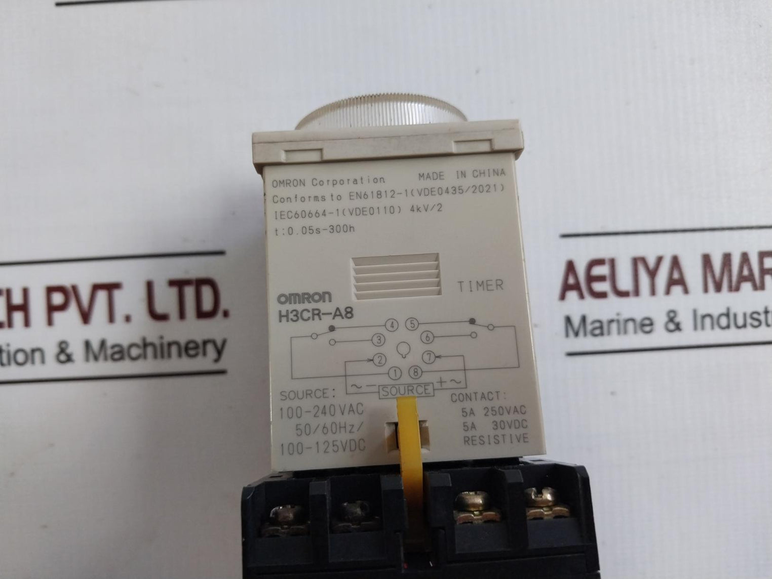 Omron H3Cr-a8 Multifunctional Timer 100-240Vac