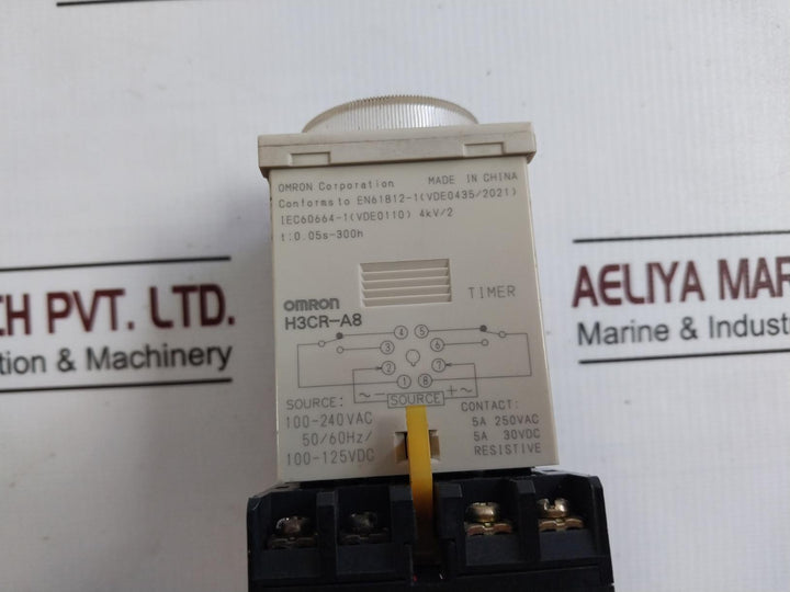 Omron H3Cr-a8 Multifunctional Timer 100-240Vac