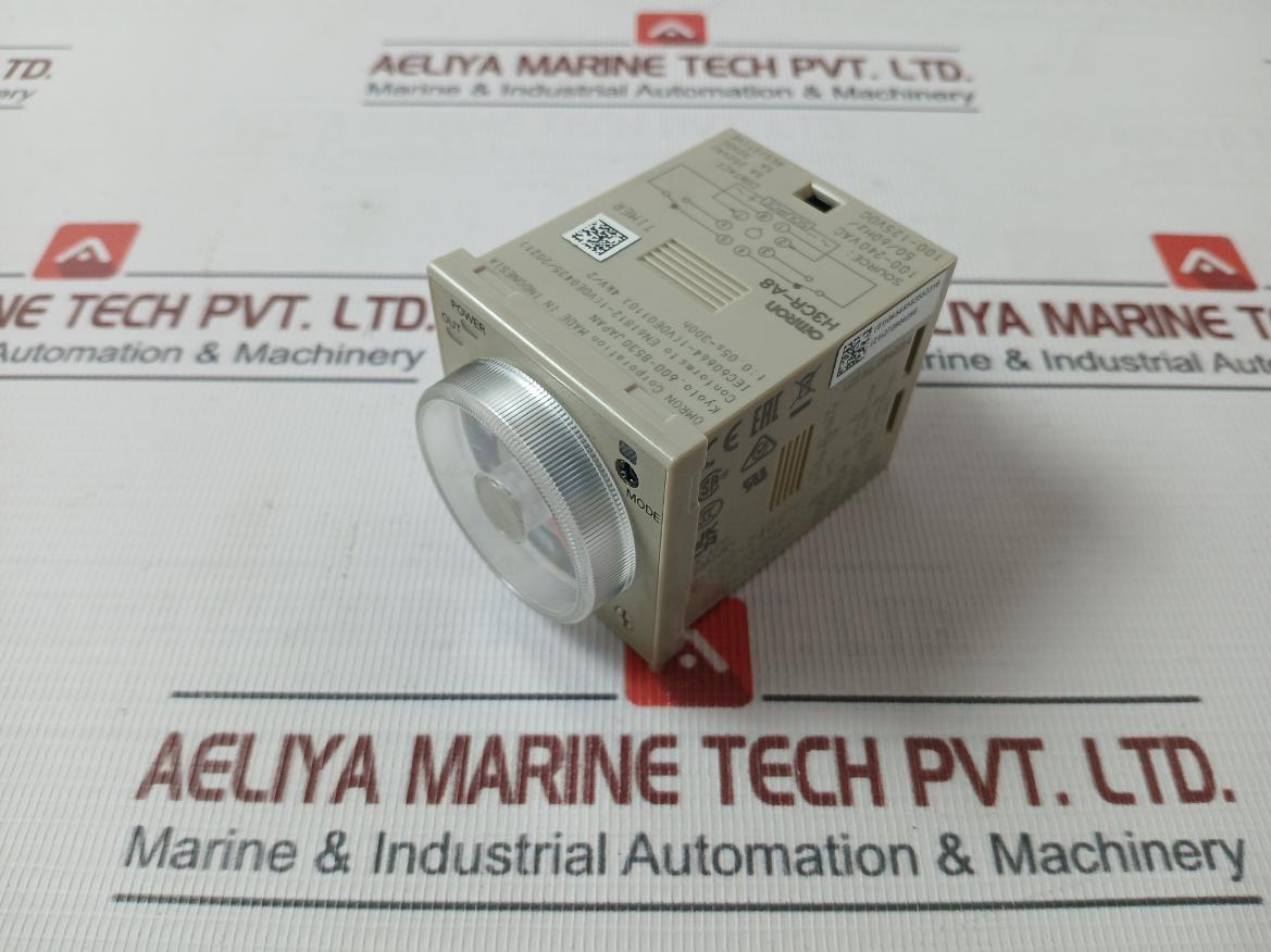 Omron H3Cr-a8 Multifunctional Timer 100-240Vac 5A 250 Vac 0.05S-300H 4Kv/2