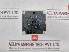 Omron H3Cr-a8 Solid-state Analog Timer W/ Base 5A 250Vac Dc-13 0.5A. 30V P2Cf-08