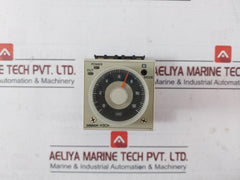 Omron H3Cr-a8 Solid-state Analog Timer W/ Base 5A 250Vac Dc-13 0.5A. 30V P2Cf-08