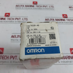 Omron H3Cr-a8 Solid-state Timer 100-240Vac 50/60Hz/ 100-125Vdc 5A 3C3Vkk9D