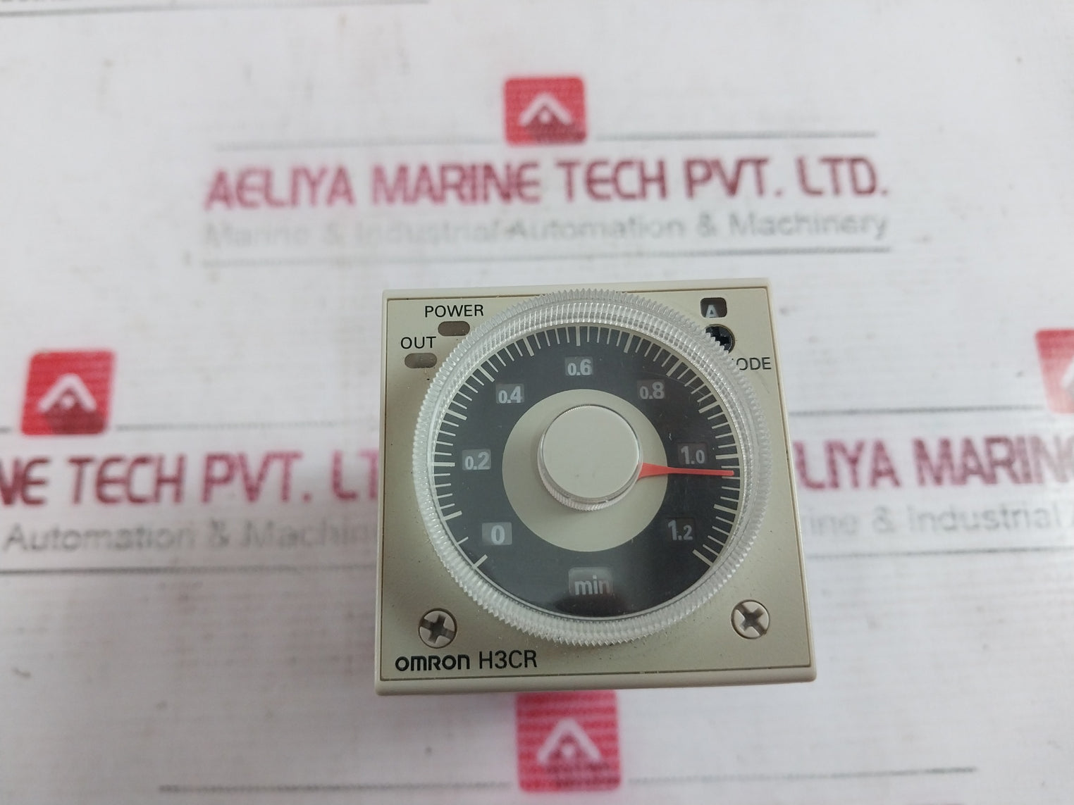 Omron H3Cr-a8 Solid-state Timer 100-240Vac 50/60Hz/ 100-125Vdc 5A 3C3Vkk9D