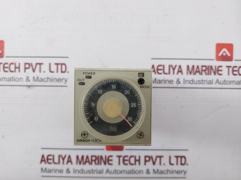 Omron H3Cr-a8 Solid State Timer Pf083A-e 0.05S-300H 100-240Vac 50/60Hz 5A 250Vac