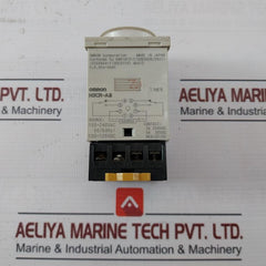 Omron H3Cr-a8 Solid State Timer Pf083A-e 0.05S-300H 100-240Vac 50/60Hz 5A 250Vac