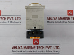 Omron H3Cr-a8 Solid State Timer With Socket Pf083A 0-30Sec 0.05S-300H 100-240Vac