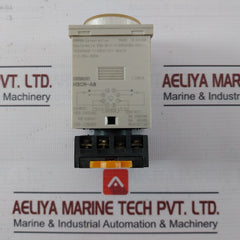 Omron H3Cr-a8 Solid State Timer With Socket Pf083A 0-30Sec 0.05S-300H 100-240Vac