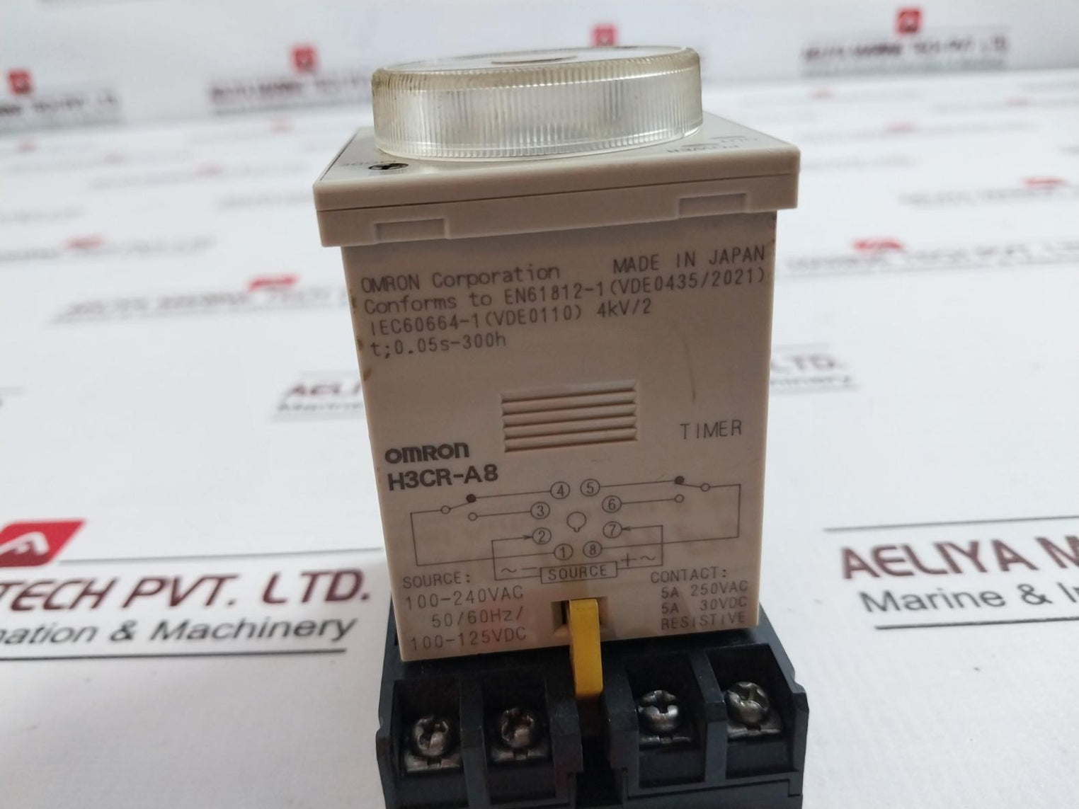 Omron H3Cr-a8 Timer Module 100-240Vac