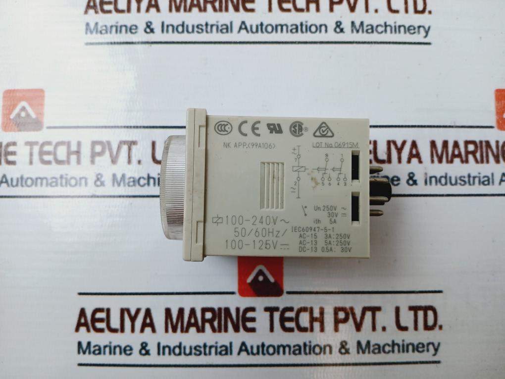 OMRON H3CR-A8 Timer Module 5a 250vac