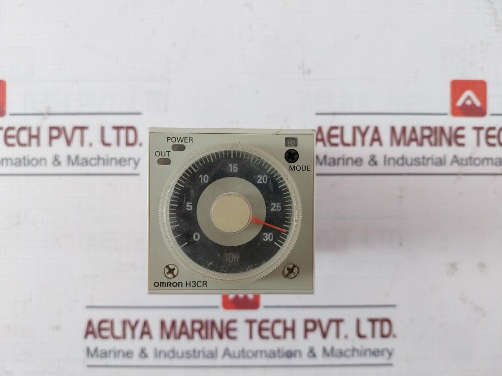 Omron H3Cr-a8 Timer Module With Base 100-240Vac 5A 250Vac