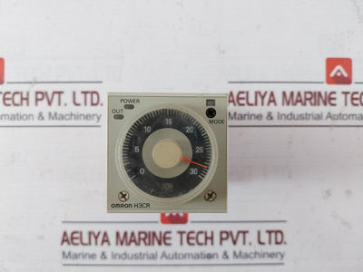 Omron H3Cr-a8 Timer Module With Base 100-240Vac 5A 250Vac