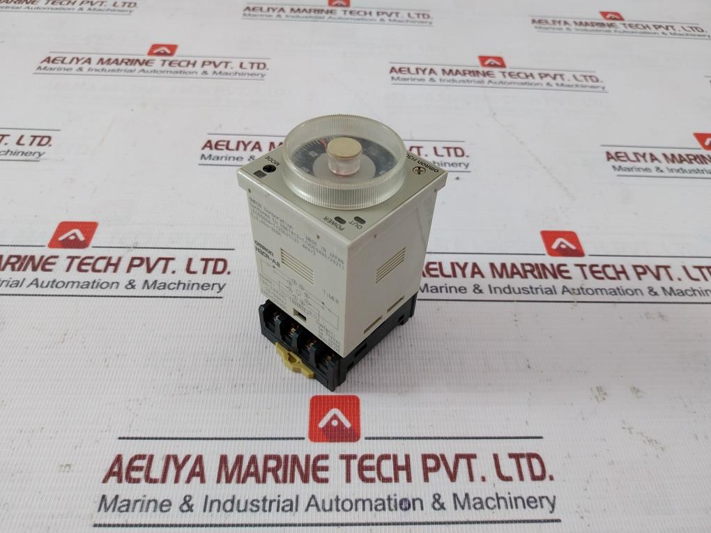 Omron H3Cr-a8 Timer Module With Base 100-240Vac 5A 250Vac