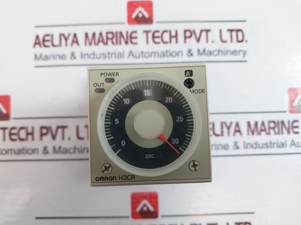 OMRON H3CR-A8 Timer Relay with Base 100-125vdc 50/60HZ