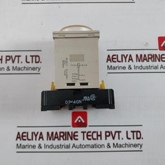 Omron H3Cr-a8 Timer Relay With Base P2Cf-08 0 To 30 Sec 24Vdc/Ac 50/60Hz Mode. A