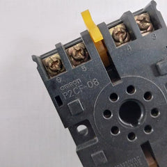 Omron H3Cr-a8 Timer Relay With Base P2Cf-08 0 To 30 Sec 24Vdc/Ac 50/60Hz Mode. A
