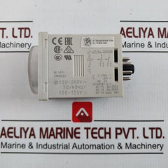 Omron H3Cr-a8 Timer Relay With Base P2Cf-08 En61812-1 50/60Hz/100-125 Vdc
