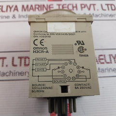 Omron H3Cr-a Analog Timer 100 To 240 Vac 50/60Hz 5A