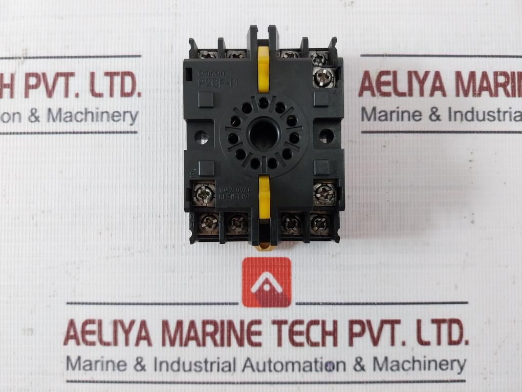 Omron H3Cr-a Analog Timer W/ Base Iec60664-1 50/60Hz 100-125Vdc 30V 0.05S-300H