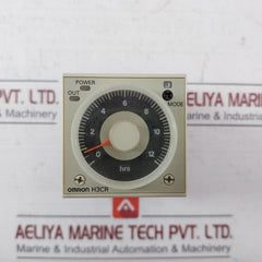 Omron H3Cr-a Analog Timer W/ Base Iec60664-1 50/60Hz 100-125Vdc 30V 0.05S-300H