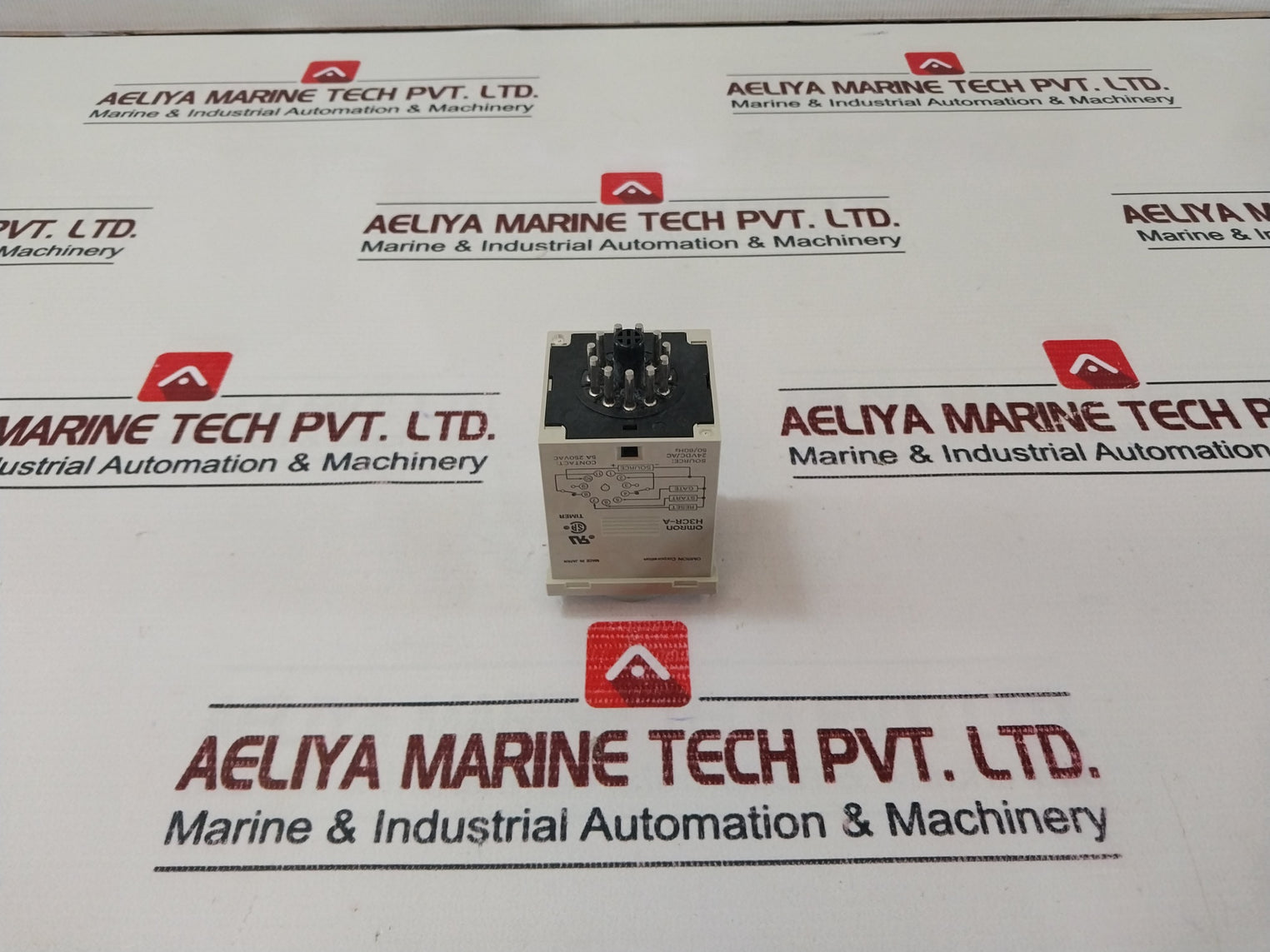 Omron H3Cr-a Electronic Timer 0-1.2 Min 24 Vdc/Ac 50/60 Hz