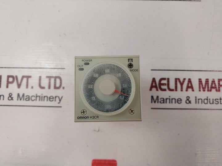Omron H3Cr-a Electronic Timer 0-1.2 Min 24 Vdc/Ac 50/60 Hz