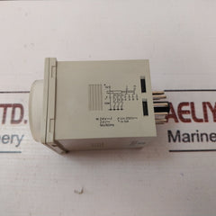 Omron H3Cr-a Electronic Timer 0-1.2 Min 24 Vdc/Ac 50/60 Hz