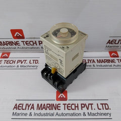 Omron H3Cr-a Multi-function Timer Module With Base Mode A 100-240V Ac/Dc 50/60Hz