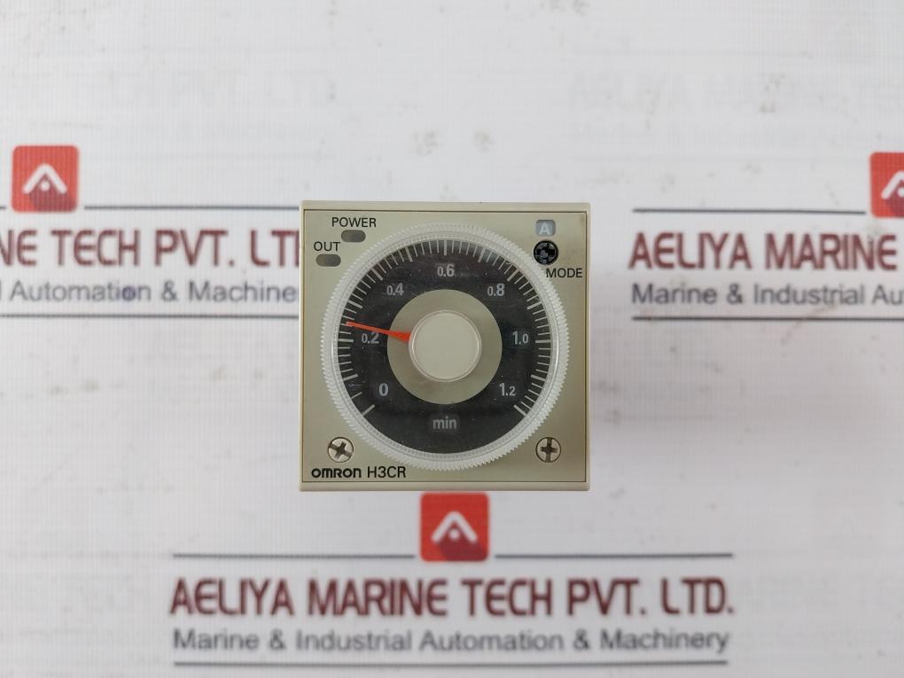 Omron H3Cr-a Multi-range Analog Timer Module 100–240 Vac 50/60 Hz Iec60947-5-1