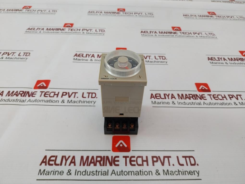 Omron H3Cr-a Programmable Multi-function Time Delay Relay 24-48Vac 50/60Hz
