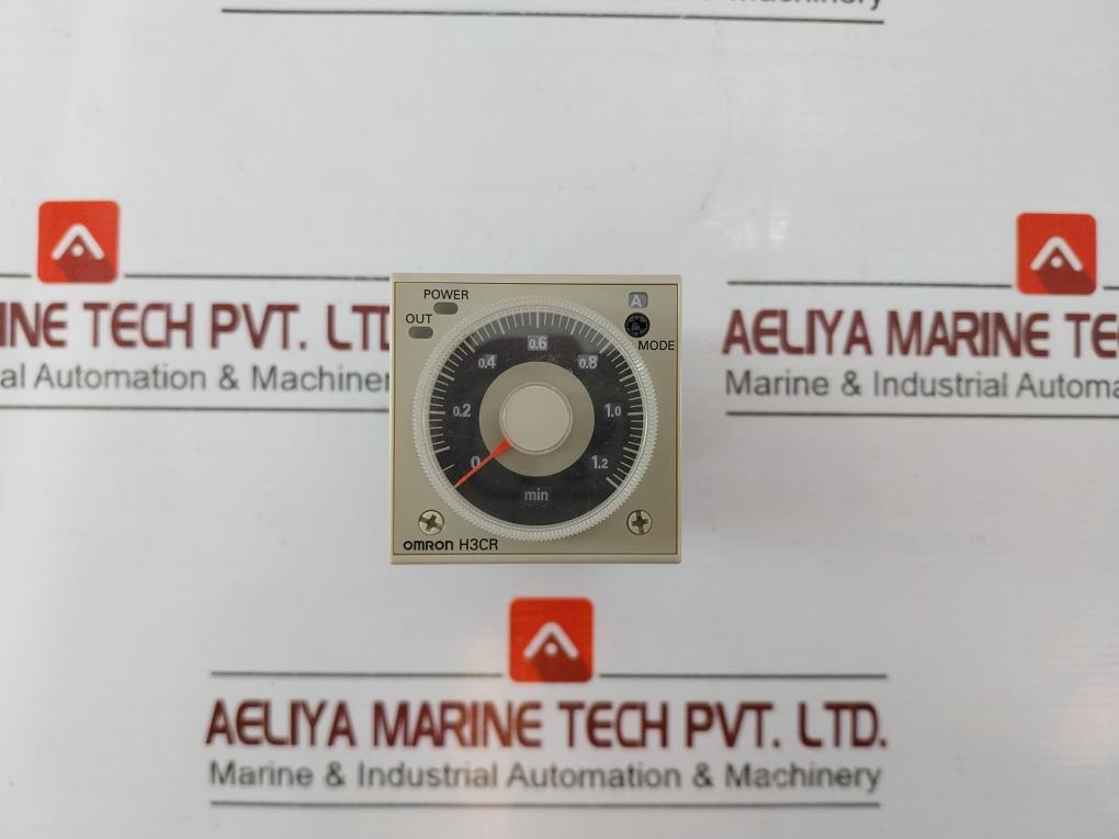 Omron H3Cr-a Programmable Multi-function Time Delay Relay 24-48Vac 50/60Hz