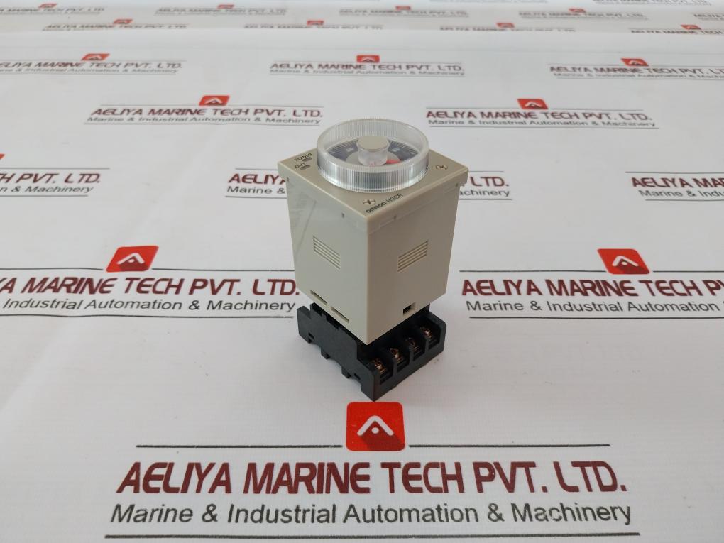 Omron H3Cr-a Programmable Multi-function Time Delay Relay 24-48Vac 50/60Hz